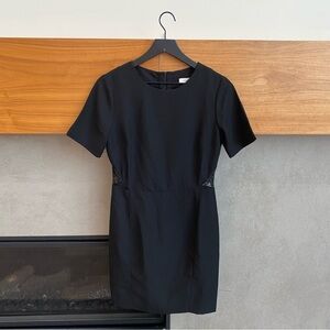 Sandro Black Mini Dress